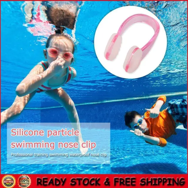 Soft Silicone Swimming Nose Clip Comfortable Diving Surfing Swim Nose Clips