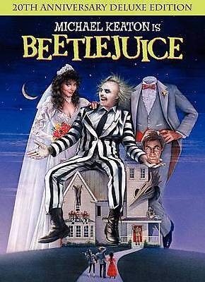 Beetlejuice (DVD 2009 Deluxe Edition) 20th Anniversary Micheal Keaton -VERY GOOD