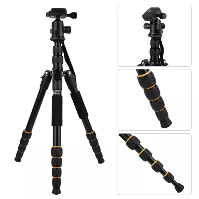 Zomei Aluminum Alloy Lightweight Adjustable Monopod Tripod For SLR Camera T IDS