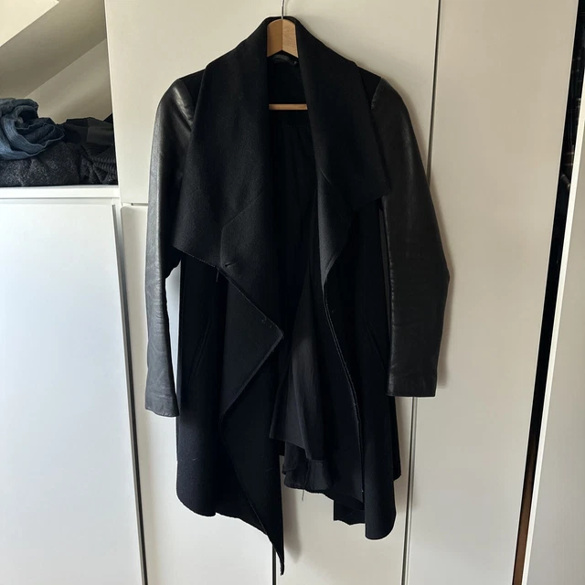 Allsaints Hyde Monument Coat Size 6