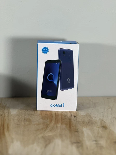 Alcatel 1 5033E 4G LTE 16GB GSM Unlocked Dual SIM Android Phone Bluish Black