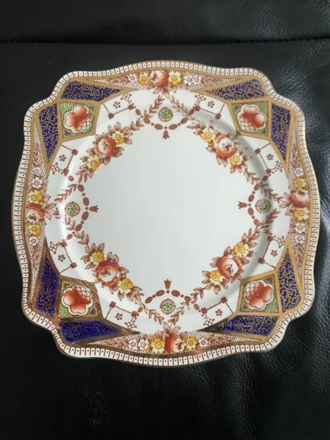 Royal Staffordshire Porcelain England Stafford Dinner Plate A J Wilkinson