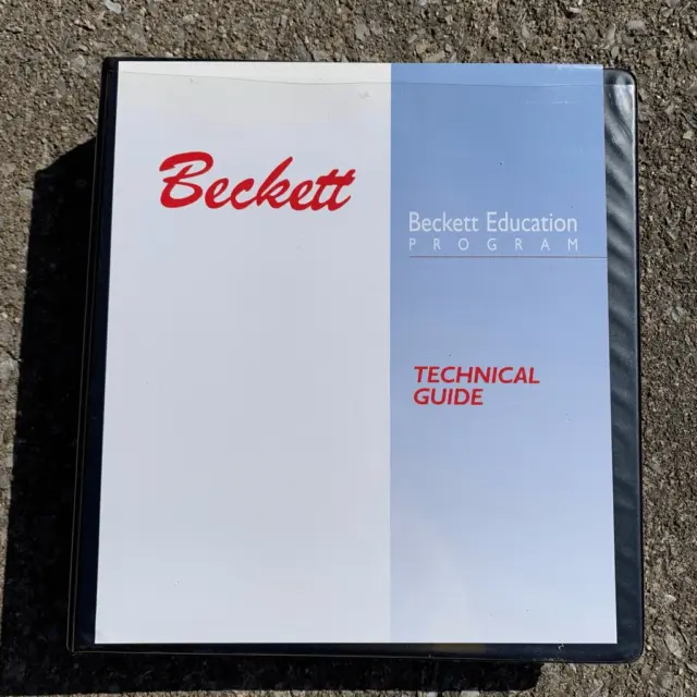 Carpeta de guía técnica del programa educativo Beckett