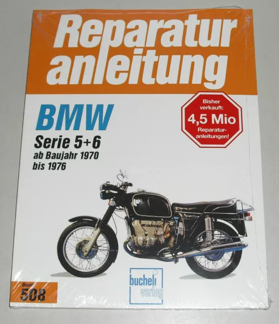 Reparaturanleitung BMW R 50 60 75 90 /5 + /6 + S, Baujahre 1970 - 1976