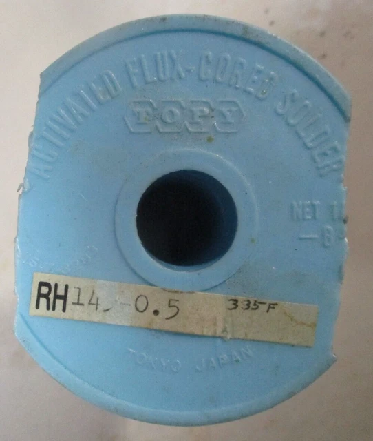 ACTIVATED FLUX-CORED SOLDER RH145-0.5 335F 11oz.