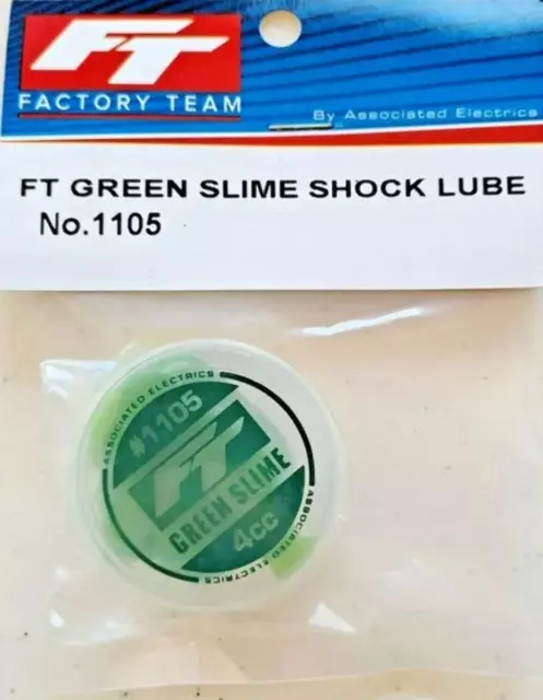 Factory Team Associated FT Green Slime Shock Lube 4cc 1105