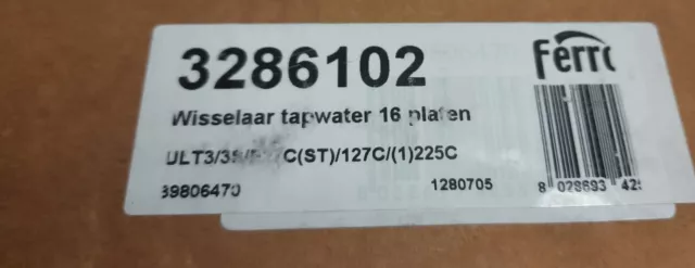 Scambiatore di calore Ferroli 39806470 Econcept 3286102 /#8 P00D 9826