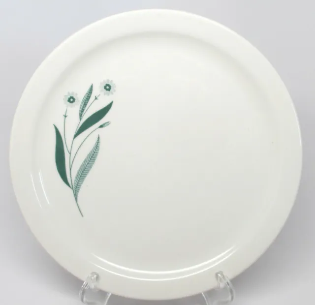 Homer Laughlin HLC3930 Green Flowers Salad Plate Best China