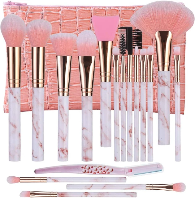 Pennelli Make up FILY DUAIU 16 Set Di Pennelli per Ombretti Sintetici Premium pe