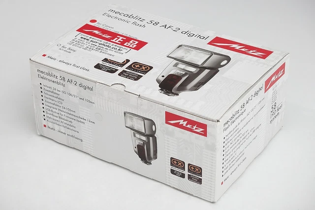 Metz Mecablitz 58 AF-2 Digital Shoe Mount Flash for  Canon 2
