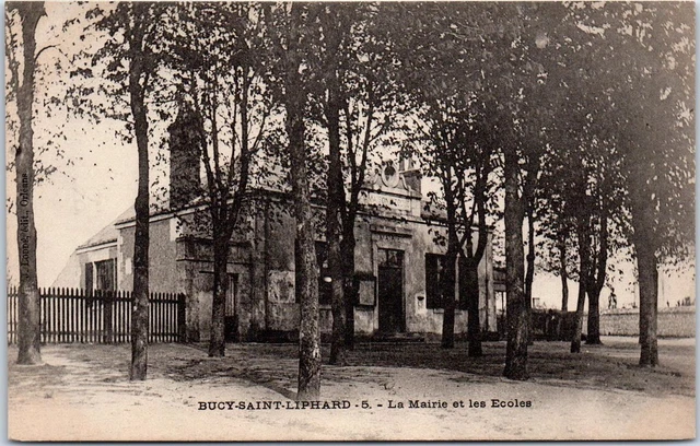 45 BUCY SAINT LIPHARD la mairie et les ecoles. EUR 9,00 PicClick FR