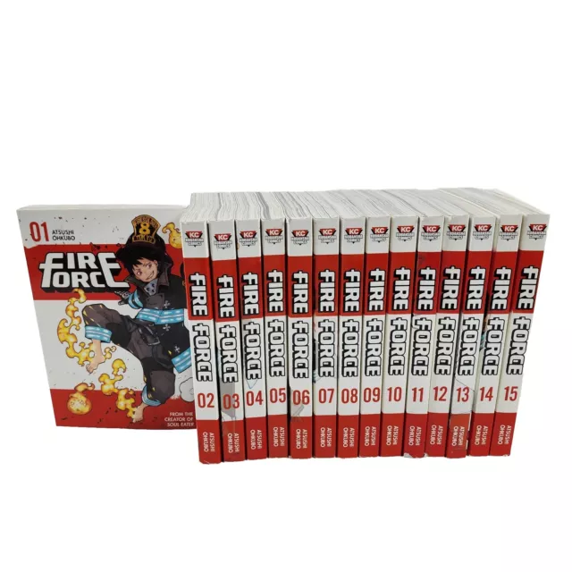 Fire Force Omnibus 5 (Vol. 13-15) by Atsushi Ohkubo: 9781646515516 |  : Books