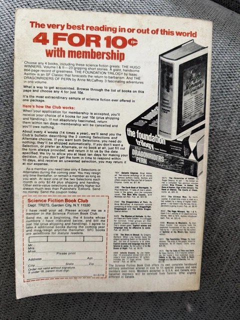 ISAAC ASIMOV'S SCIENCE Fiction Magazine - April 1979 £10.80 - PicClick UK