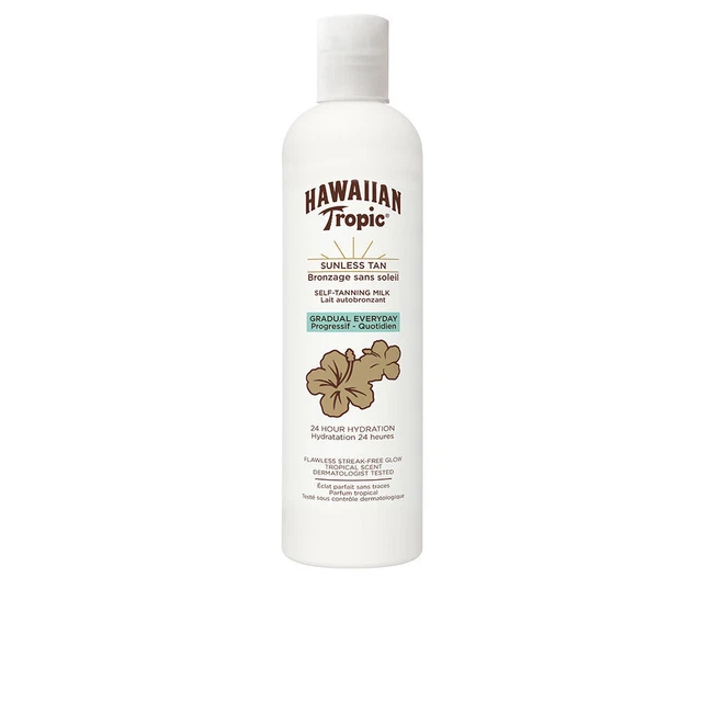 Solaires Hawaiian Tropic unisex AUTOBRONZANT progressif 375 ml