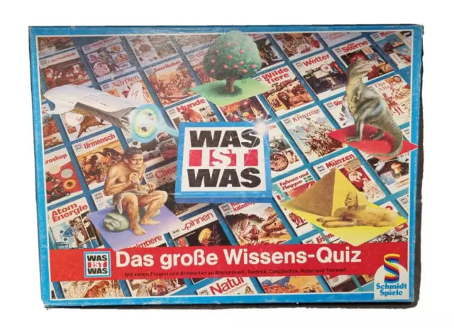 WAS IST WAS - Das große Wissens-Quiz von Schmidt-Spiele ab 8+