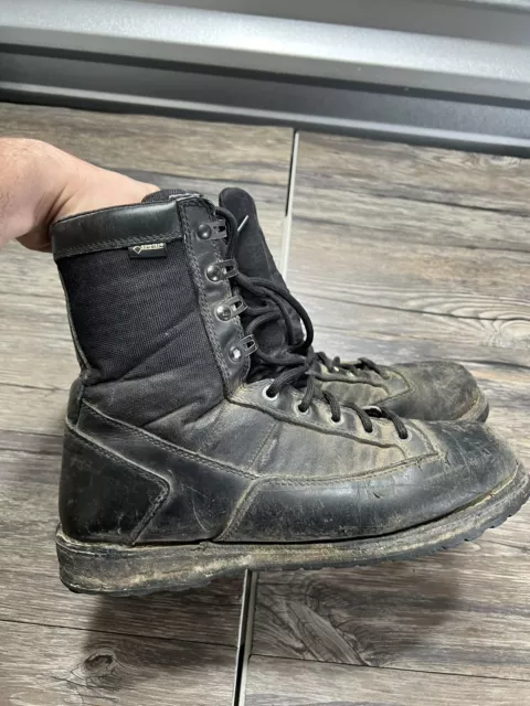 DANNER STALWART SIZE 9.5 D Black Waterproof Gore Tex 6 Mens Work Boot MSRP 200 169.99 PicClick