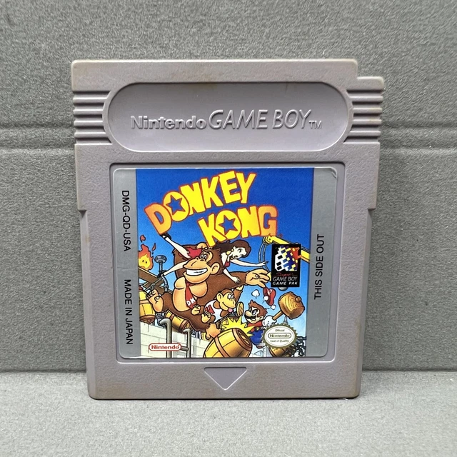 DONKEY KONG (NINTENDO Game Boy ) *CART ONLY TESTED AUTHENTIC PINS