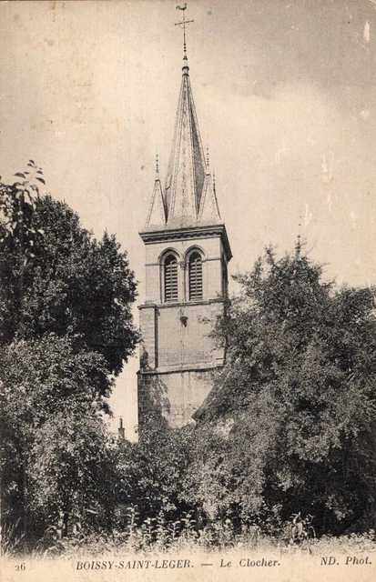 *9139 cpa Boissy Saint Léger - Le Clocher