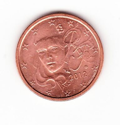 Pièce de monnaie 2 cent centimes euro France 2012