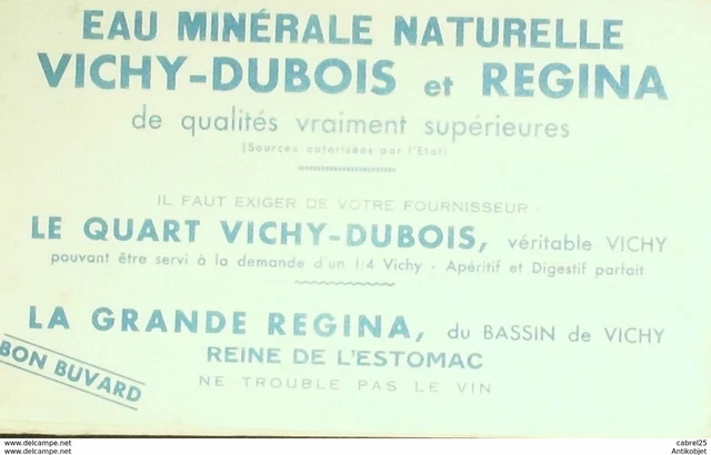 Buvard VICHY Eau gazeuse