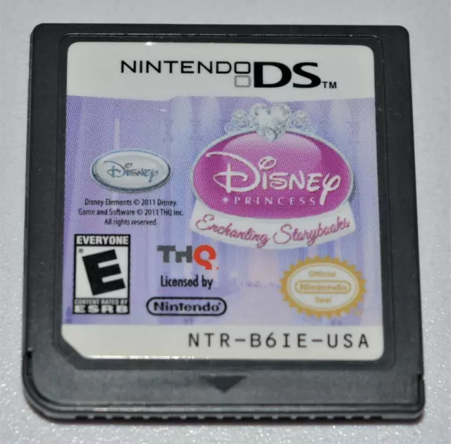 Disney Princess: Enchanting Storybooks Nintendo Ds Game 3Ds 2Ds Lite Dsi Xl