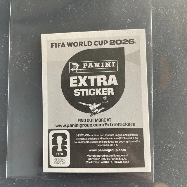 PANINI WORLD CUP 2026 Extra Sticker Federico Valverde £0.87 - PicClick UK
