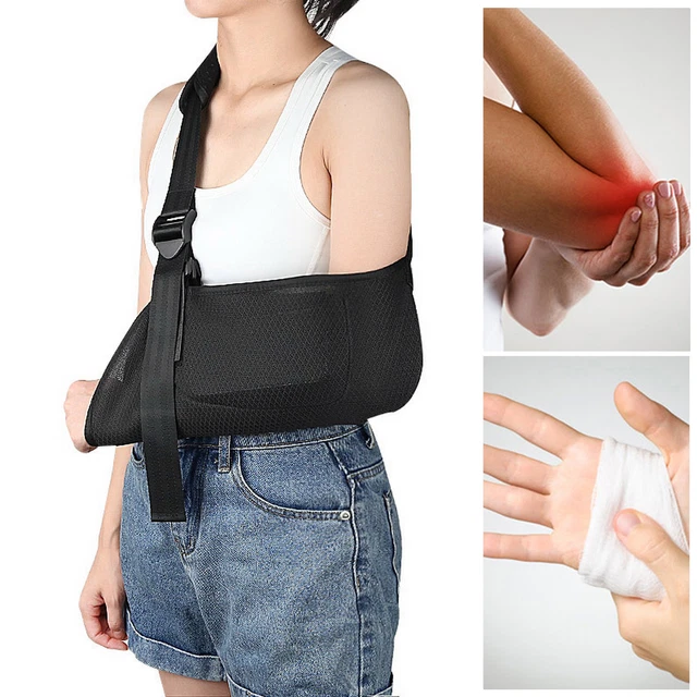 Brazo deportivo, soporte ajustable, manguito rotador, rasgado