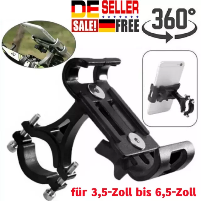 HANDYHALTERUNG MOTORRAD SCOOTER Universal 360° Handy Halter Smartphone  Roller EUR 19,99 - PicClick DE