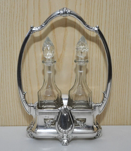 Vecchia Oliera in Argento 800 stile Liberty primi 900