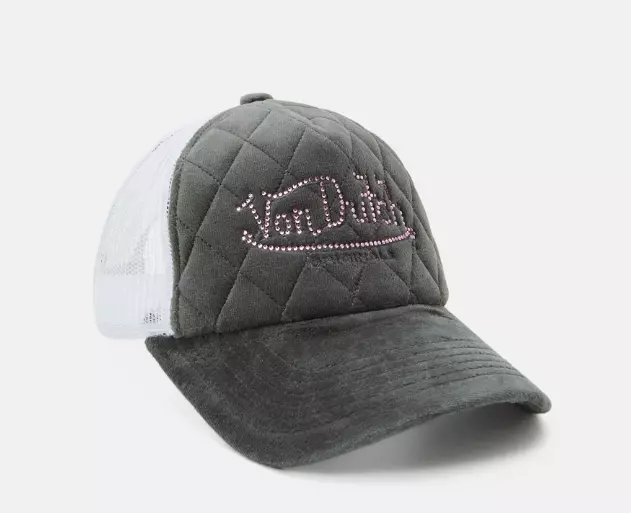 Casquette Von Dutch baseball Lofb California filet Noir - Von Dutch