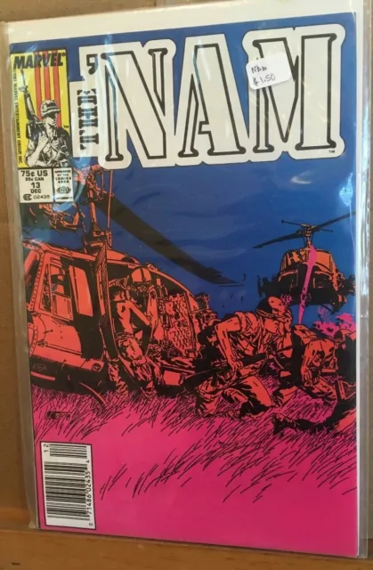 The 'Nam #13, 1987, Marvel Comics, Doug Murray-Mike Golden, VF+