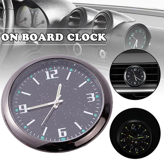 StickOn Luminous Car Clock Digital Quartz Watch for Vehicles