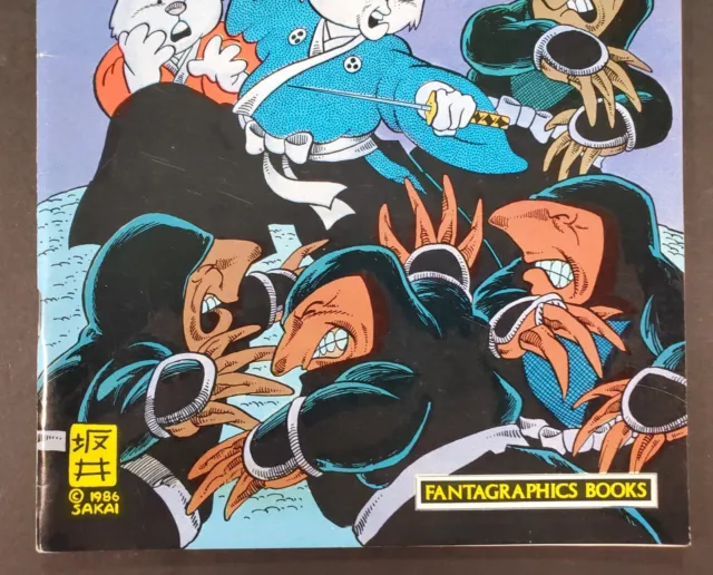 Critters # 10 Usagi Yojimbo Fantagraphics 1986 3