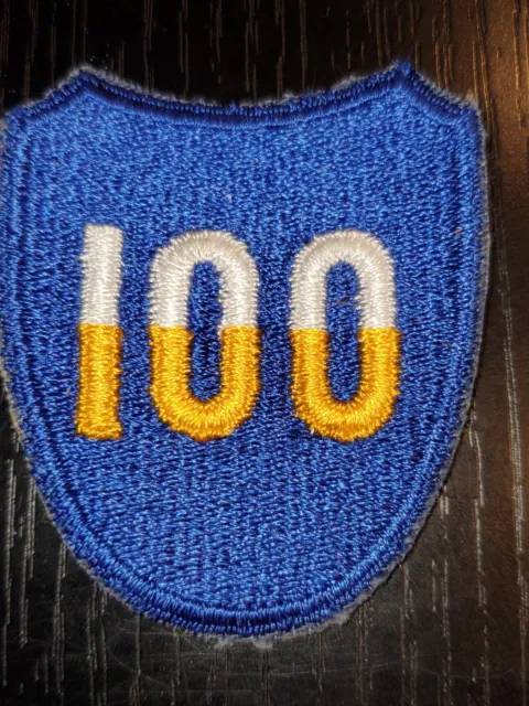 WWII US Army 100th Infantry Division Cut Edge Patch L@@K!!!