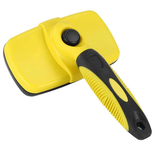 Self Cleaning Slicker Brush Dogs Cat Pets Hair Grooming Remover Shedding Tools 11