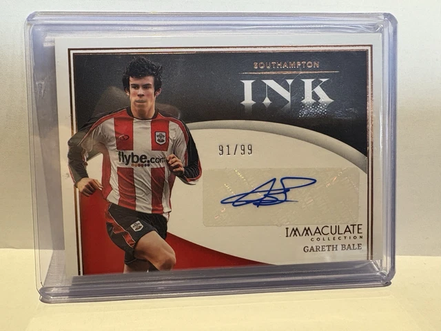 GARETH BALE 2023-24 Panini Immaculate Soccer MODERN MARKS Auto /49 