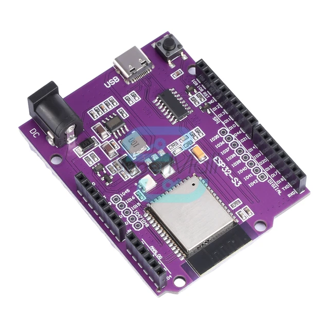 ESP32-S3 Development Board with Expansion Adapter Kit 2.4G Wifi BT Module MCU ES ESP32-S3 Development Board with Expansion Adapter Kit 2.4G Wifi BT Module MCU ES