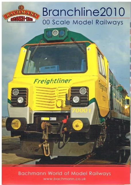Bachmann Branch Line Oo Gauge Model Railways Product Range Catalogue ( 2010 )