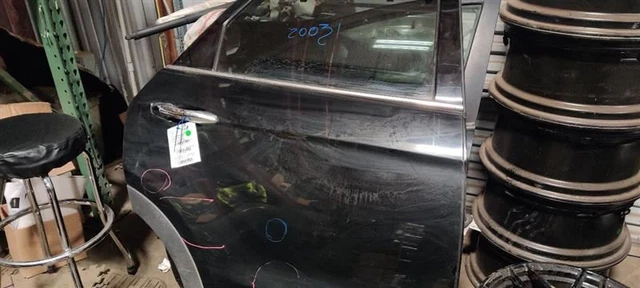 Black Passenger Rear Side Door Assembly 5S1 Fits 13-18 Hyundai Santa Fe OEM