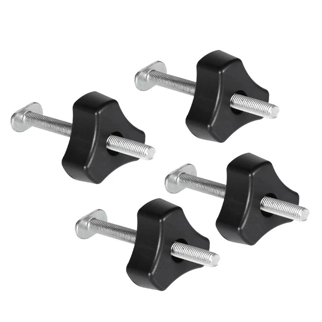 Vite a T + morsetto a vite metallo plastica lunghezza vite 100 mm M8 filo