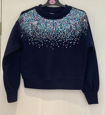 🎀girls🎀 ⭐️BNWOT⭐️ 🌟GAP🌟 jumper with beautiful sequin detail age12 years
