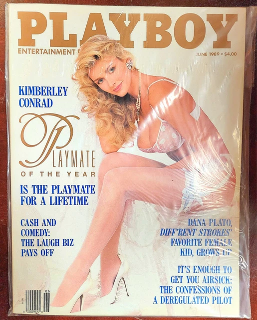 PLAYBOY MAGAZINE JUNE 1989 Sealed Kimberley Conrad Playmate of the Year