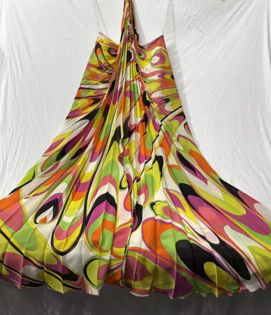 Emilio Pucci iconic geometric printed Silk dress