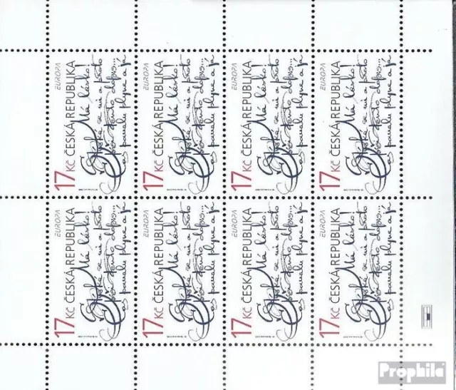 czech republic 559Klb Sheetlet (complete.issue.) unmounted mint / never hinged 2