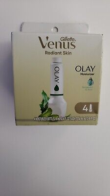 Botella hidratante de repuesto Gillette Venus piel radiante Olay algas aloe 4 piezas