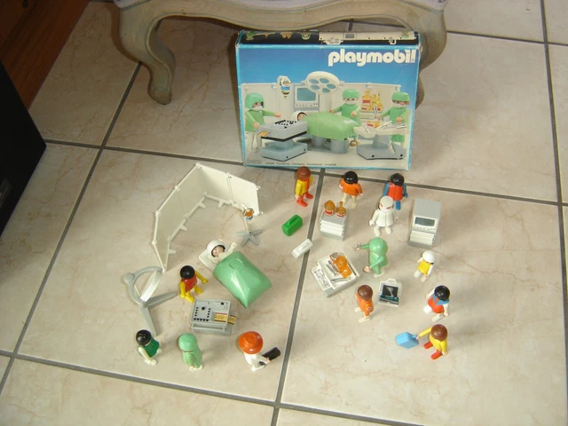 Extension PLAYMOBIL Salle D'Opération 3459 - Pour Hôpital 3432 - Vintage Occasion