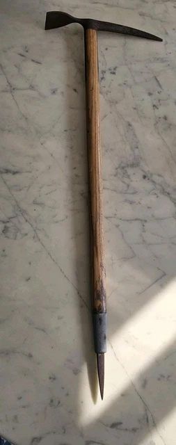 Piolet Ancien François Simond & Fils CHAMONIX 86cm - Années 1920/30 - Pièce De Collection Rare