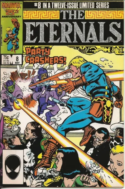 Eternals #8 Marvel Comics May 1986 (VF+)