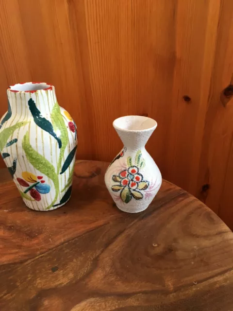 Vintage Italian Vases Italian Mid Century Pottery Fanciullacci Deruta ?