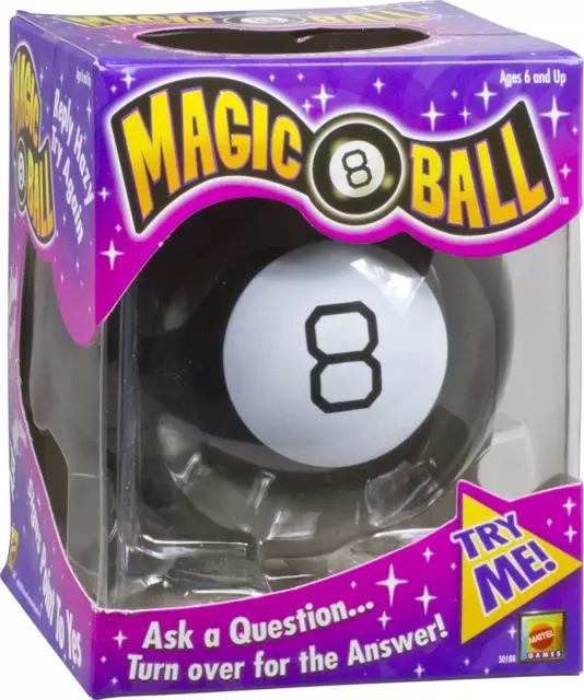 Mattel Games Magic 8 Ball, Original Fortune Teller Toy. Ask a question